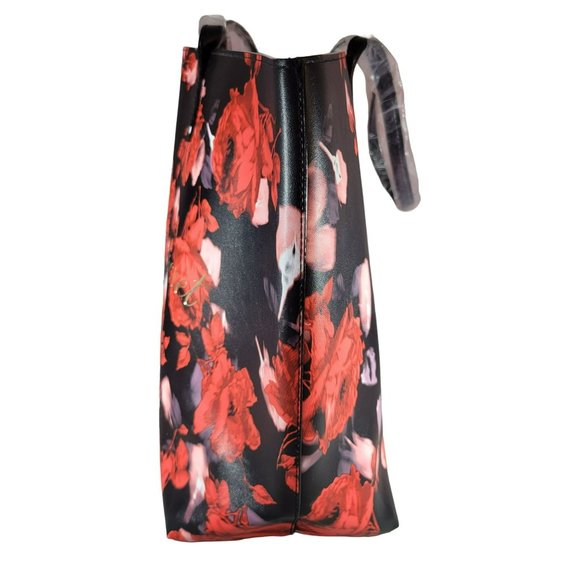 NWT Victoria Secret Tote Bag Floral Roses Gold Lettering *READ* - Picture 5 of 10